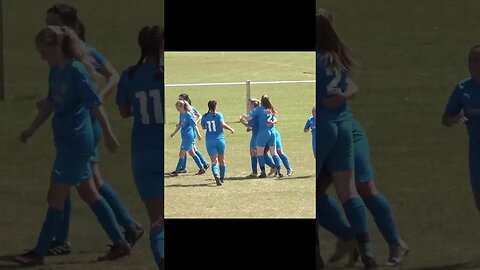 Superb Opening Goal in Women's Cup Final! | Grassroots Football | Women's Football #shorts