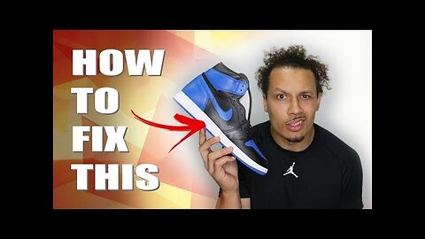 Solving Air Jordan 1 Problem (CRYSTAL-FADING)