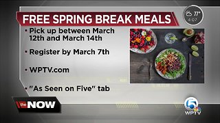 Palm Beach County School District offering meals during Spring Break