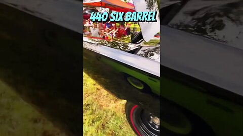 Beep Beep - 440 Six Barrel 1969 1/2 Plymouth Roadrunner at Holley Moparty #shorts