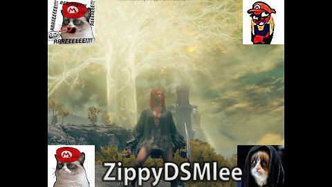 Zippydsmlee Elden ring, cute redhead, 100%ish pre dlc, some power leveling