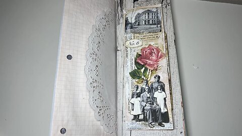 1 Sheet of Paper, Ephemera for Bourbon Rose Journal