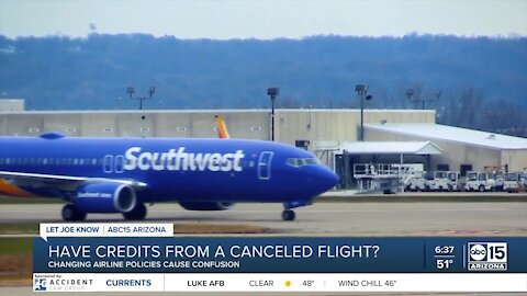 Changing airline policies causing confusion