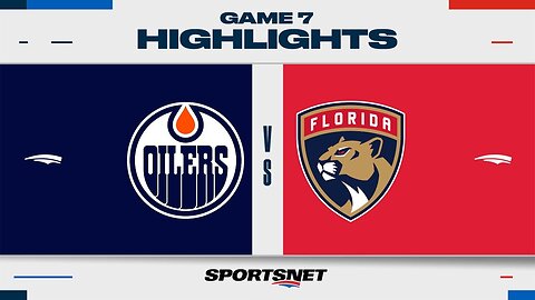 Stanley Cup Final Game 7 Highlights _ Oilers vs. Panthers - June 24, 2024