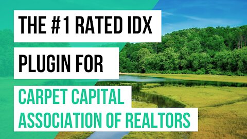 How to add IDX for Carpet Capital MLS to your website - CCAR