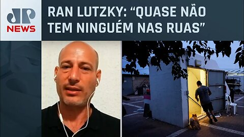 Correspondente traz relatos de pessoas que se protegem em bunkers contra bombardeios em Israel