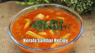 Easy Kerala Sambar Recipe I Sadya style Sambar 👌💯