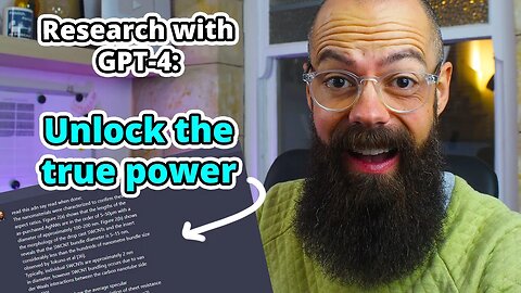 ChatGPT-4 Unlocks Research Genius: The Tricks You Need to See!