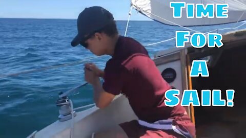 Ep.#16: Fixing Mainsail Halyard On Our Sailboat (Part 4 of 4)