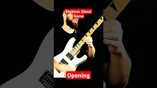 Digimon Ghost Game - Opening (Guitar Cover) #anime #digimonghostgame #shorts #shortvideo #shortvideo