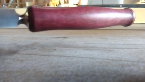 Available Pipe Reamer in Purpleheart.