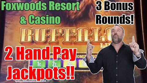 Buffalo Link! Dragon Link - 2 HAND PAYS! Foxwoods Resort & Casino