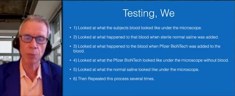 Doctor Richard Fleming: Pfizer Vax Attacks Human Blood Creating Clots Under Microscope