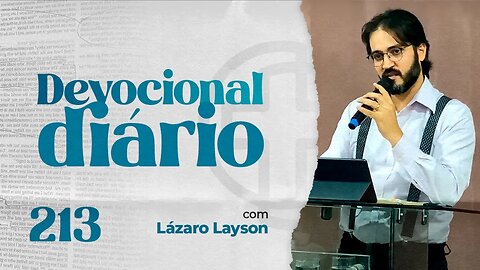 DEVOCIONAL DIÁRIO - Deus nos chama pra pensar sobre como usamos nosso tempo - Eclesiastes 3:1-8