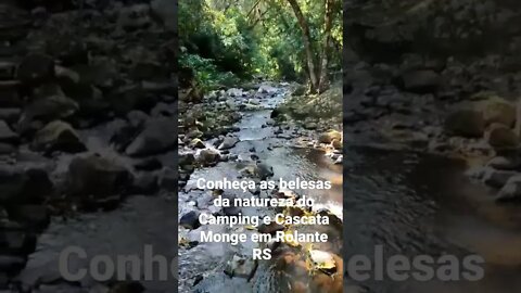 Conheça as belezas da natureza do Camping e Cascata Monge em Rolante RS #camping #cascata #rolante