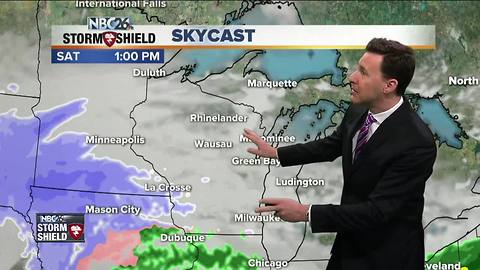 Michael Fish's NBC26 Storm Shield weather forecast