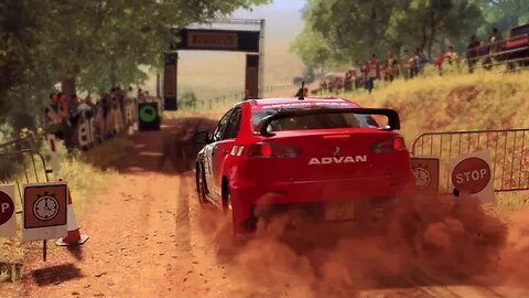 DiRT Rally 2 - Lancer Evo X Struggles at Yambulla Mountain