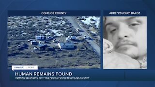 Suspect — nicknamed 'Psycho' — wanted after remains of 3 people found in Conejos County