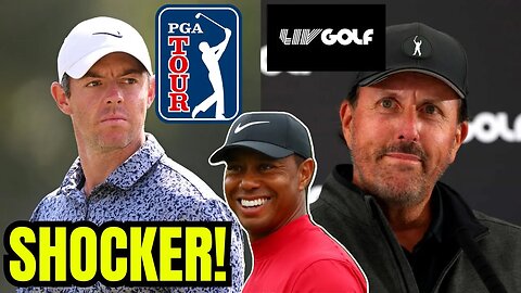 PGA Tour & LIV GOLF SHOCKINGLY ANNOUNCE MERGER! End Lawsuits, Will Create New HISTORIC GOLF League!