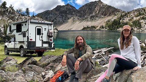 Insane Alpine Trekking (Living In A Truck Camper in Idaho)