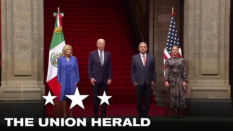 President Biden and the First Lady Participate in an Official Welcome Ceremony in Mexico