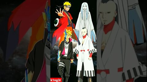 WHO IS STRONGEST?? Naruto, Boruto VS Kaguya, Ishiki.#shorts