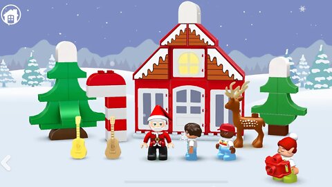 Giochiamo con Babbo Natale nella neve #videoeducativiperbebèebambini