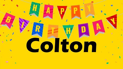 Happy Birthday to Colton - Birthday Wish From Birthday Bash