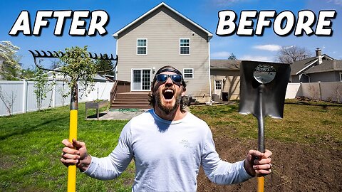 Our New Home's Yard Transformation Makeover!