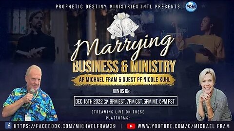 Marrying Business & Ministry 12-15-22