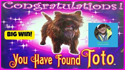 I Finally Found Toto!!! Wizard of Oz Munchkinland Slot. Big Win Bonus. Surprise Toto Visit! :)