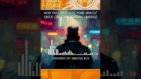 FREE Music for Commercial Use at YME - Cyberpunk City Shadows 04 #Shorts