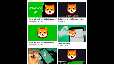 Shiba Inu coin listed on Robinhood