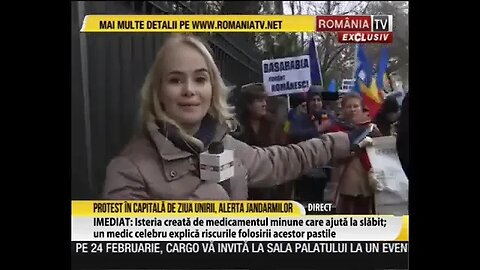 Marșul păcii din 24 ianuarie 2023 în viziunea unui post Tv si replica Asoc Mișcarea pentru pace