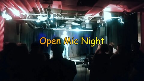 I did an English Open Mic in Poland Rakieta club