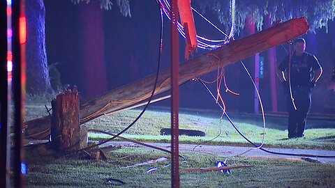 1 person killed in crash after SUV flips over, hits a tree in Brunswick