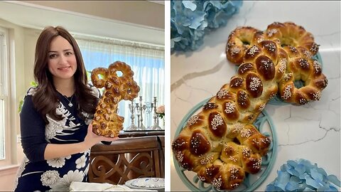 Shabbat Challah || Shlissel Key Challah Shape Tutorial With Recipe