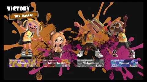 Splatoon 3 - Splatfest #8 (Global): Money vs. Fame vs. Love - Day 1 Pro Battles (Team Money!)