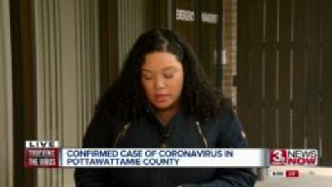 Officials announce presumptive positive coronavirus case in Pottawattamie County