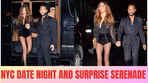 Chrissy Teigen and John Legend's Stylish Birthday Bash! 🔥 | NYC Date Night and Surprise Serenade