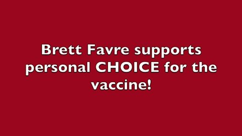 BRETT FAVRE 'VAXX IS A PERSONAL CHOICE' TO CNN (CRIMINAL NEWS NETWORK) OPERATIVE! (RUMBLE SUPPRESSED VIDEO)