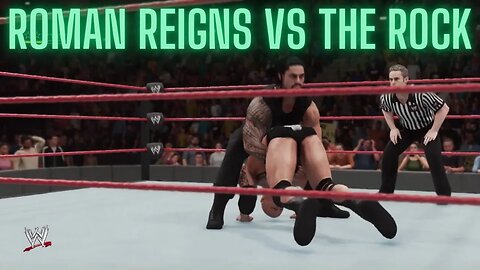 ROMAN REIGNS vs THE ROCK