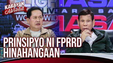 Prinsipyo ni FPRRD sa buhay at politika, hinahangaan ni Pastor ACQ