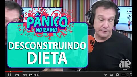 Emílio desconstrói a dieta alimentar | Pânico