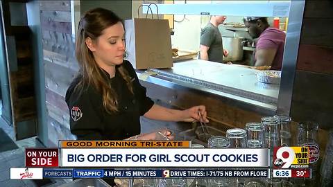 Nation Kitchen and Bar looking for worthy Girl Scout troop to supply its Thin Mints