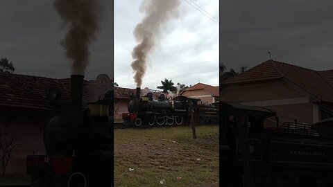 TREM TURÍSTICO DA SERRA DA MANTIQUEIRA LOCOMOTIVA 327 LEOPOLDINA ESTAÇÃO PASSA QUATRO MG