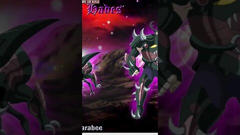 Os Cavaleiros Do Zodíaco - Espectro De Hades Stand De Scarabee Anime