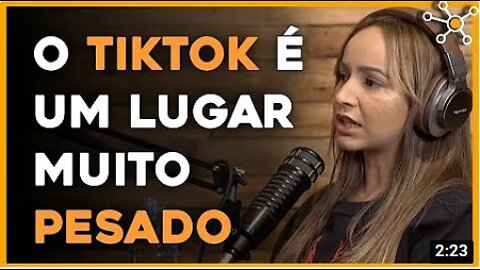 TikToker Cristã | FABIOLA MELO - [Cortes do HUB] - EP 10 CORTE 02