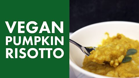 Vegan Pumpkin Risotto