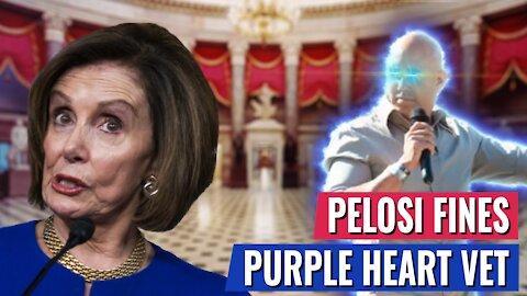 PELOSI FINES DOUBLE AMPUTEE Purple Heart WINNING ARMY VET REPUBLICAN CONGRESSMAN